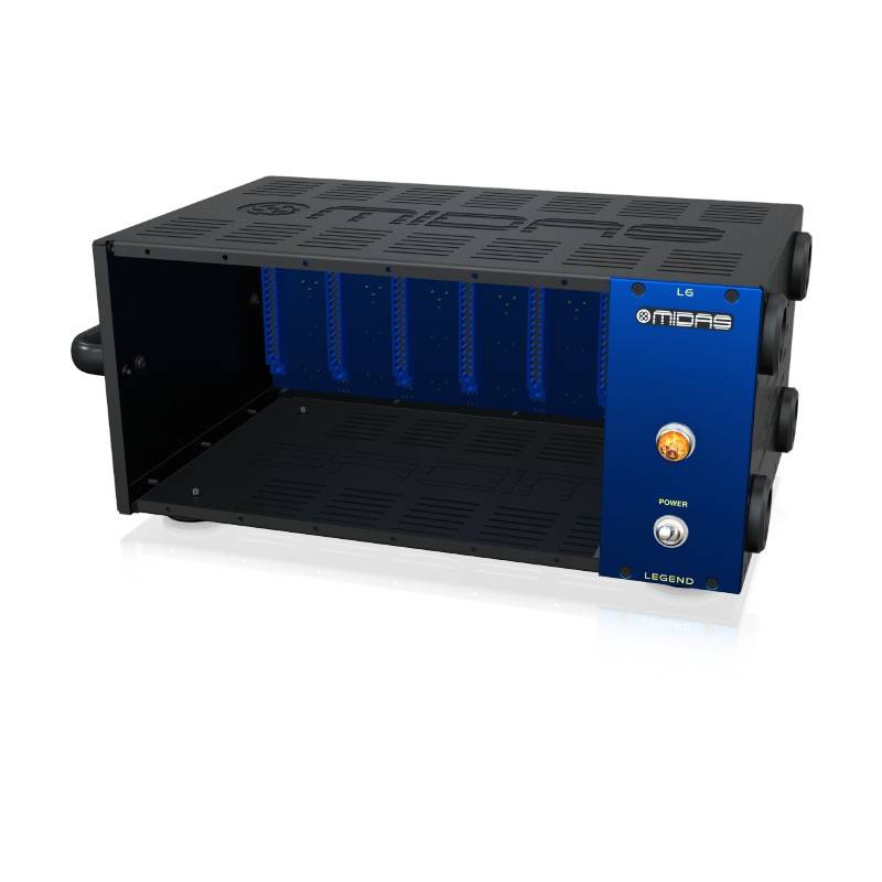 MIDAS L6 500 Series Portable Chassis for 6 Modules with Advanced Audio