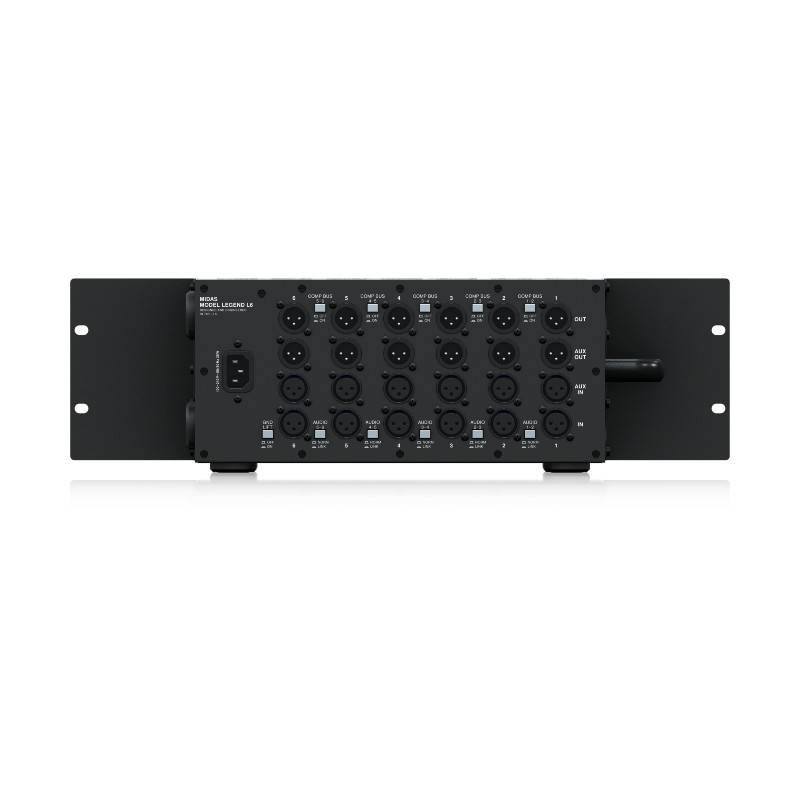 MIDAS L6 500 Series Portable Chassis for 6 Modules with Advanced Audio