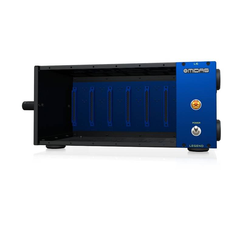 MIDAS L6 500 Series Portable Chassis for 6 Modules with Advanced Audio