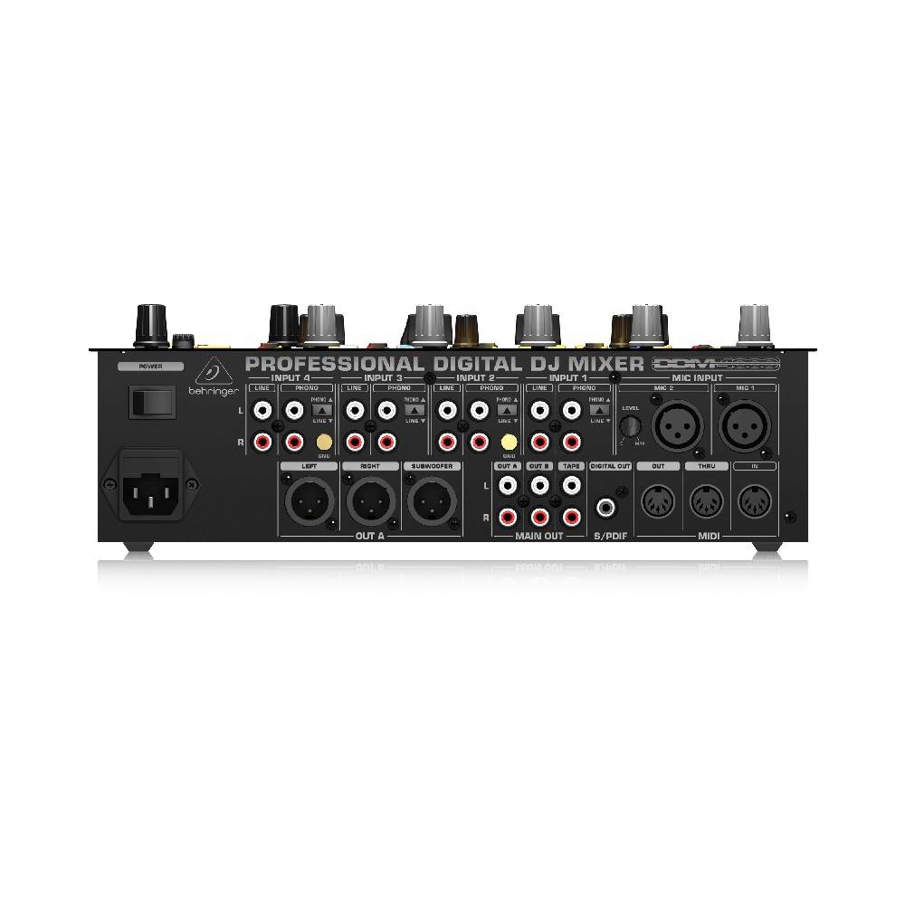 BEHRINGER DDM4000 Ultimate 5 Channel Digital DJ Mixer with Sampler, 4