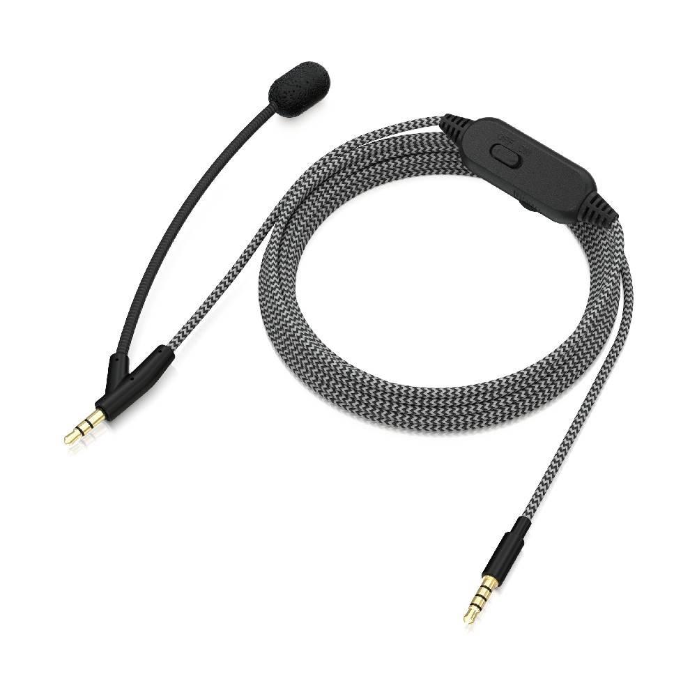 BEHRINGER BC12 Premium Headphone Cable with Boom Microphone and InLine Control