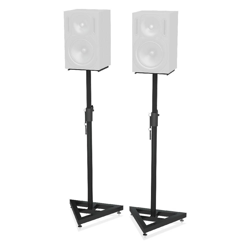 BEHRINGER SM5002 HeavyDuty HeightAdjustable Monitor Stand Set