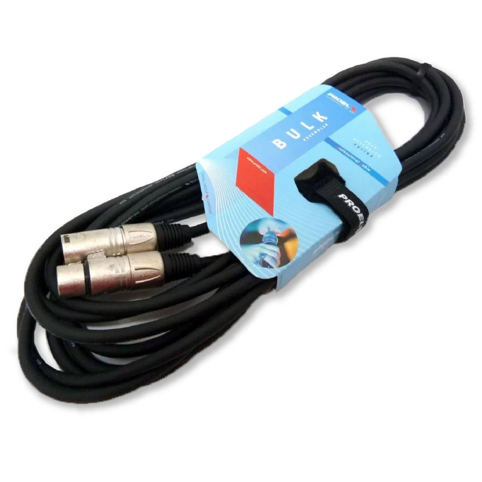 PROEL BULK250LU20 Professional assembled balanced cable with PROEL XLR ...