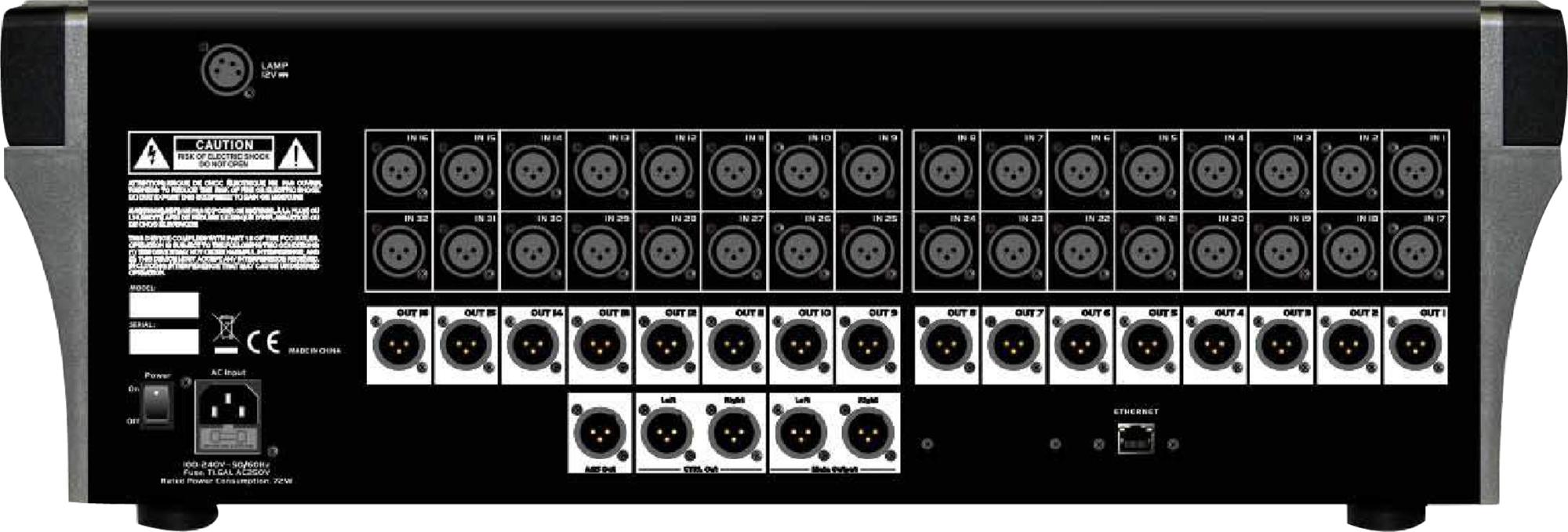Topp Pro DM48.20 48 Channel Digital Mixer, 20 Out, 4 FX & 10" Touch