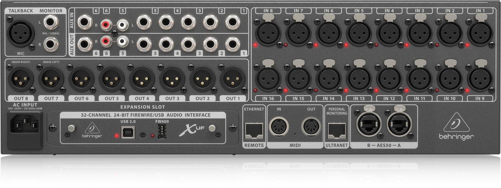 BEHRINGER X32 RACK 40Input, 25Bus Digital Rack Mixer with 16