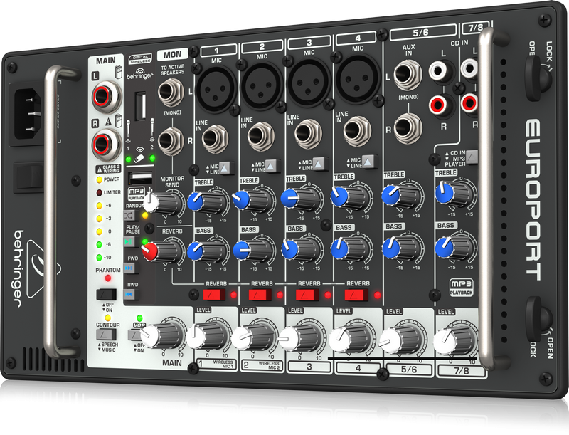 【美品】Behringer EPS500MP3 EUROPORT 簡易PAセット 初心者】【おすすめ】BEHRINGER / EPS500MP3 【運動会/ライブ