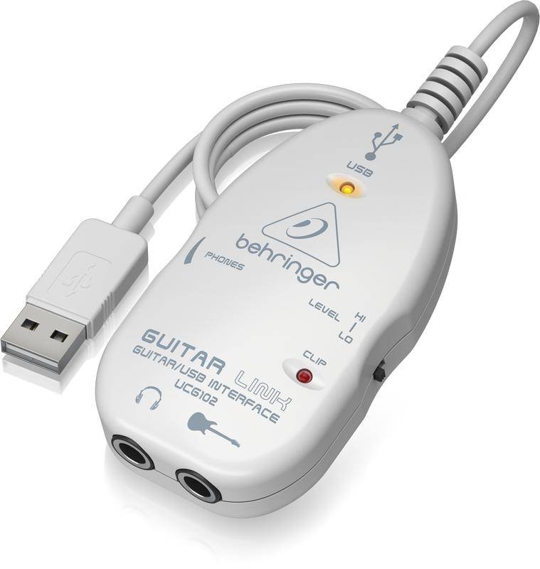 BEHRINGER GUITAR LINK UCG102 The Ultimate GuitartoUSB Interface for