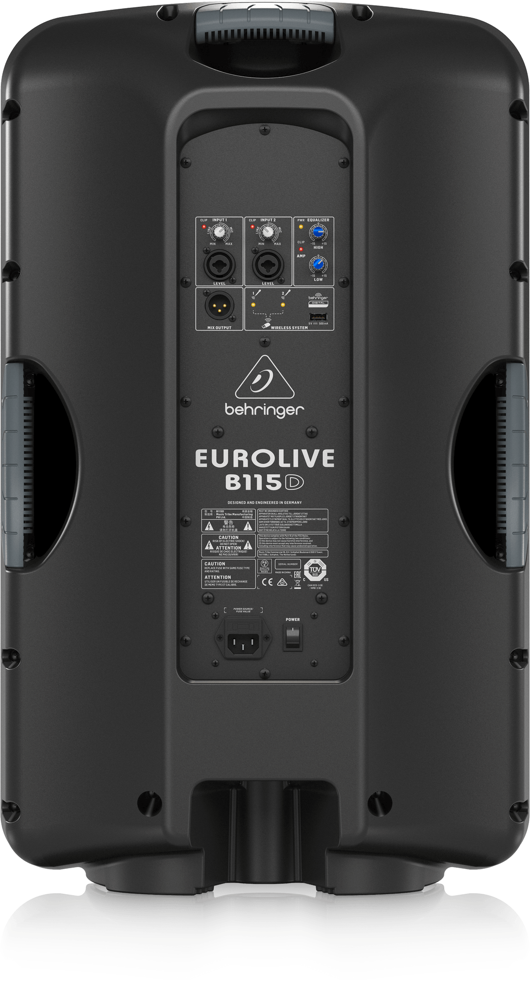 BEHRINGER EUROLIVE B115D Active 2Way 15 1000W PA Speaker System with