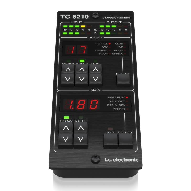 TC Electronic TC8210DT Classic Mixing Reverb Plugin with Optional