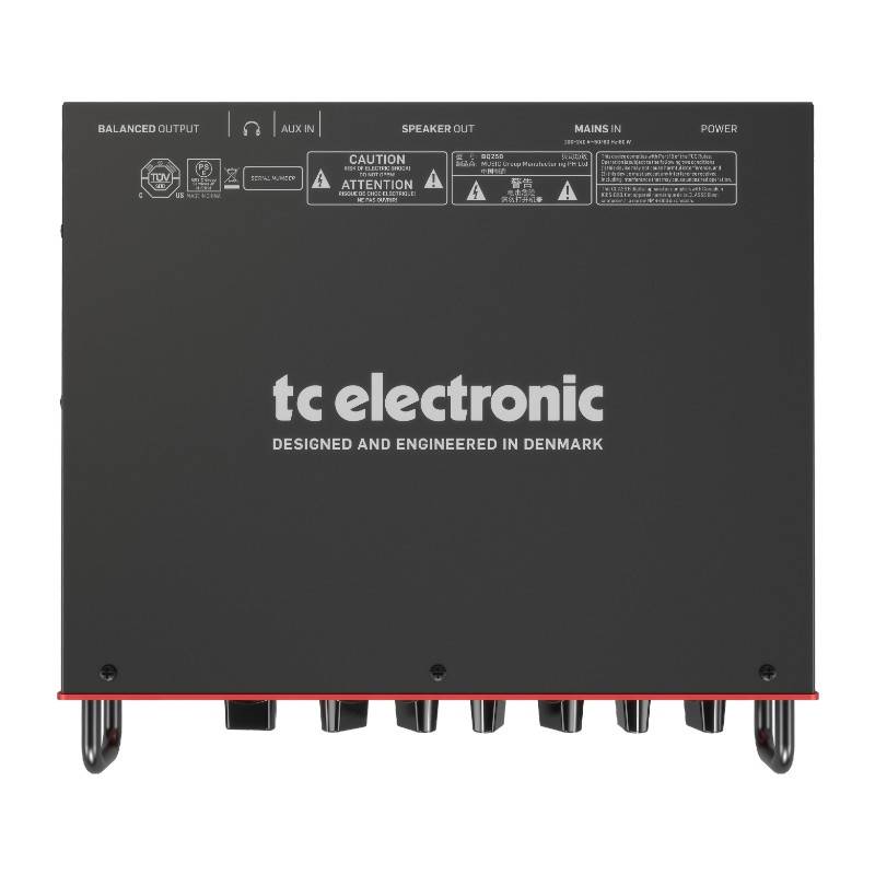 TC Electronic BQ250 250 Watt Portable Bass Head with Mosfet Preamp and