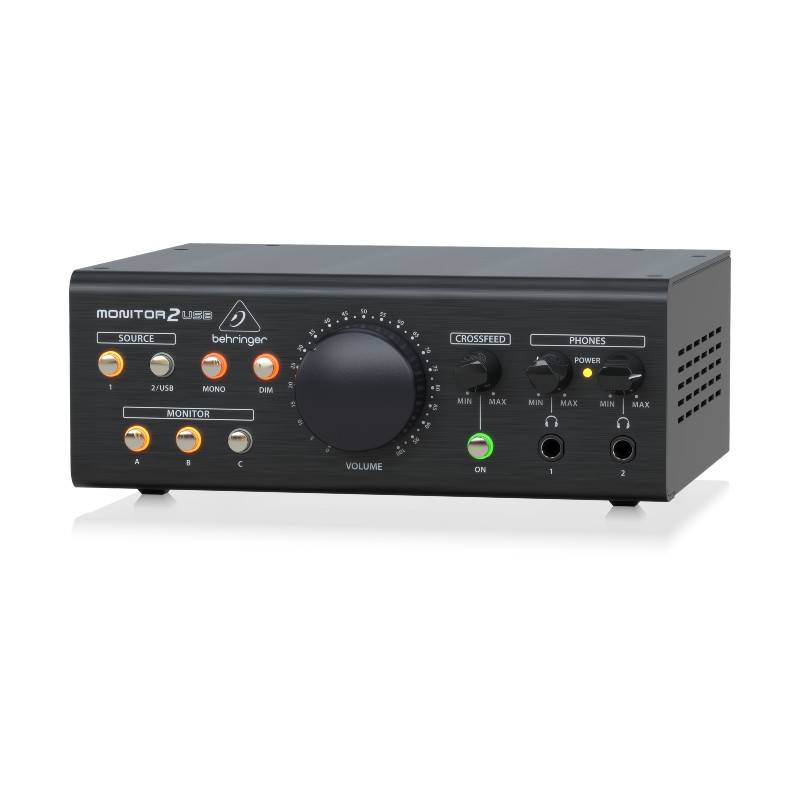 BEHRINGER MONITOR2USB HighEnd Speaker and Headphone Monitoring