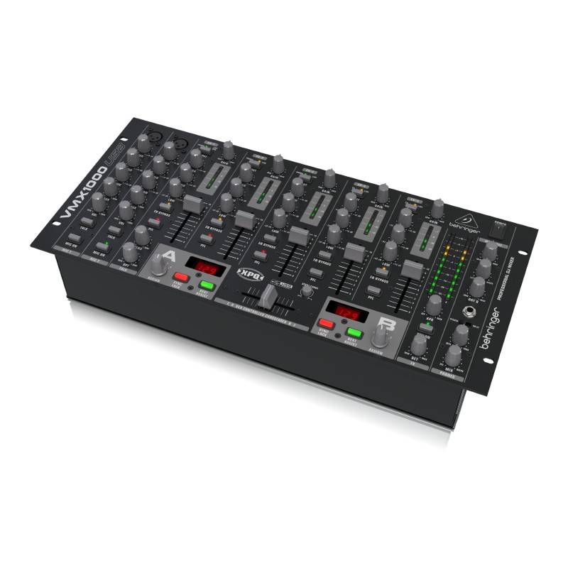 BEHRINGER VMX1000USB Professional 7Channel RackMount DJ Mixer with