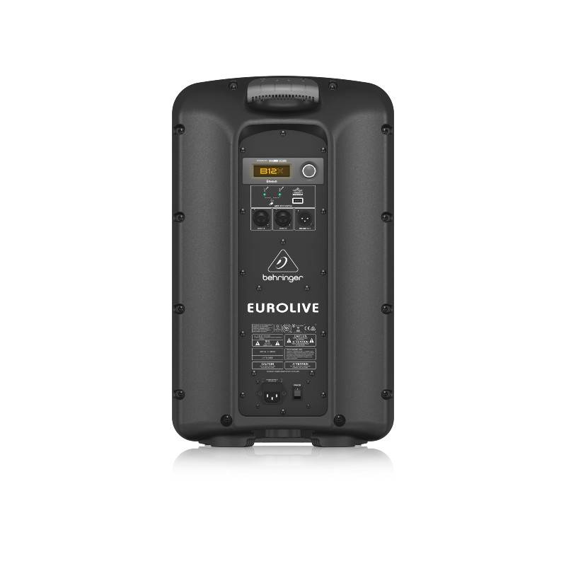 BEHRINGER B12X 1000 Watt 2 Way 12" Powered Loudspeaker, Wireless Option