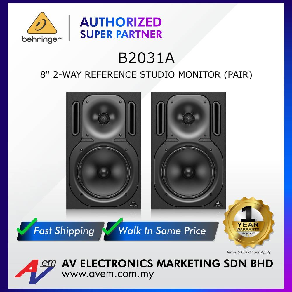 B2031a Behringer Passive Monitors BEHRINGER B2031A High