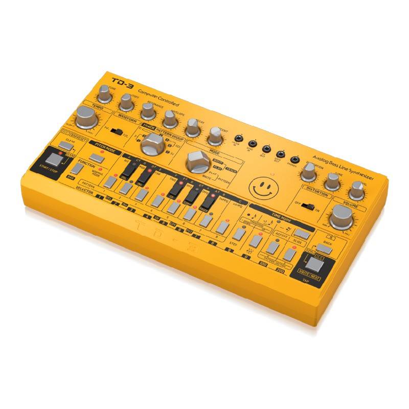 BEHRINGER TD3AM Analog Bass Line Synthesizer with VCO, VCF, 16Step