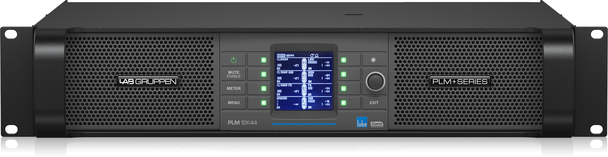 Lab Gruppen PLM 12K44 BP 12,000W Amplifier with 4 Flexible Output